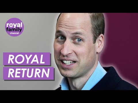Prince William to Return to Official Engagements [Video]