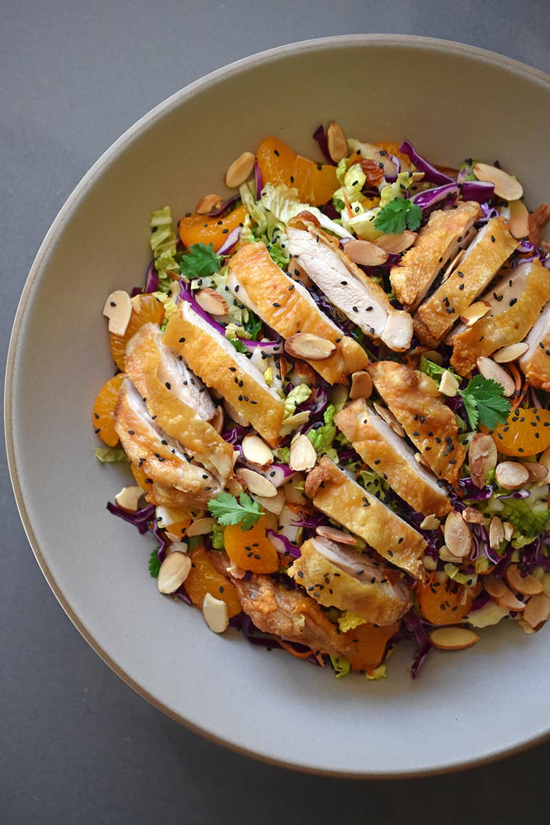 Colorful and Crispy Chinese Chicken Salad [Video]