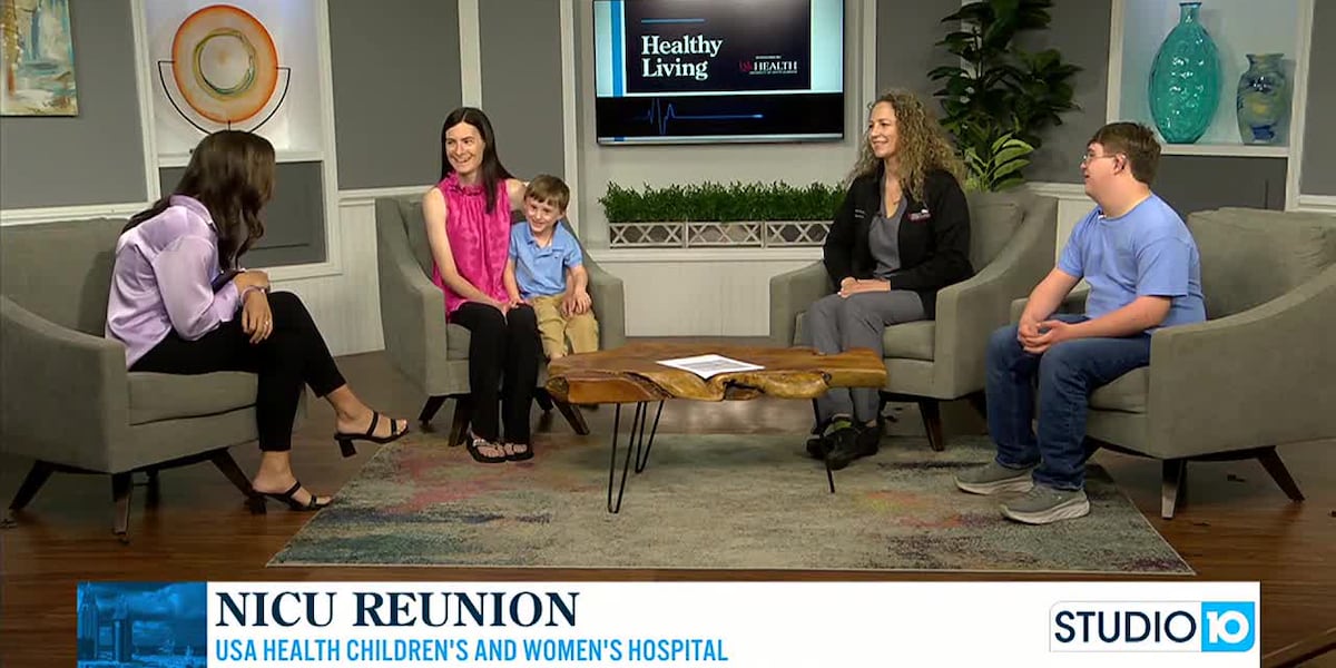 Healthy Living with USA Health: NICU Reunion [Video]