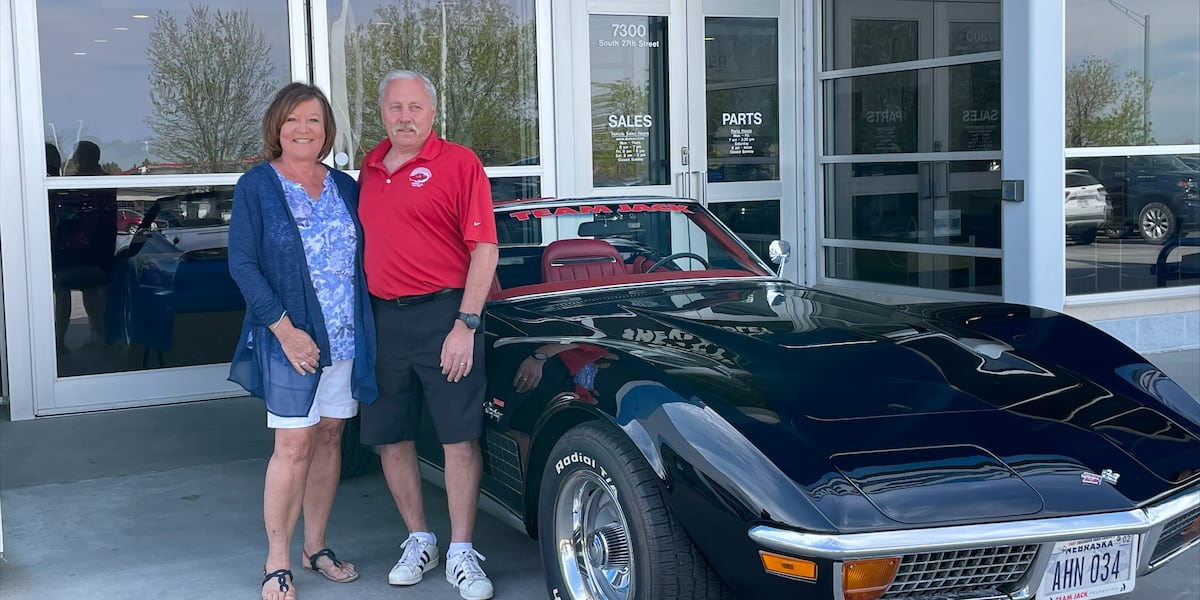 Team Jack gives away 1972 Corvette to Lincoln sweepstakes winners [Video]