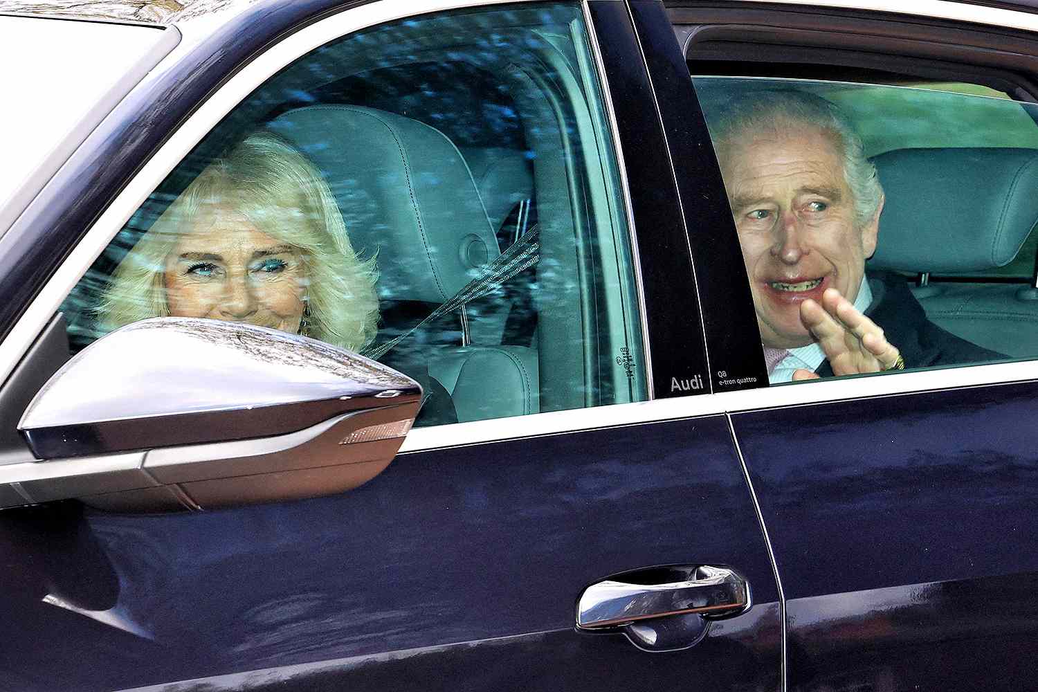 King Charles Smiles in London with Queen Camilla amid Cancer Treatment [Video]