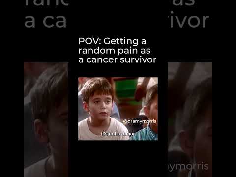 Getting a Random Pain as a Cancer Survivor [Video]