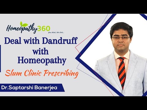 A case of Dandruff, a common hair problem treatment with homeopathy – Dr. Saptarshi Banerjea [Video]
