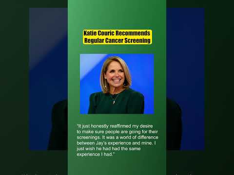Why Katie Couric Cares about YOUR Health! [Video]