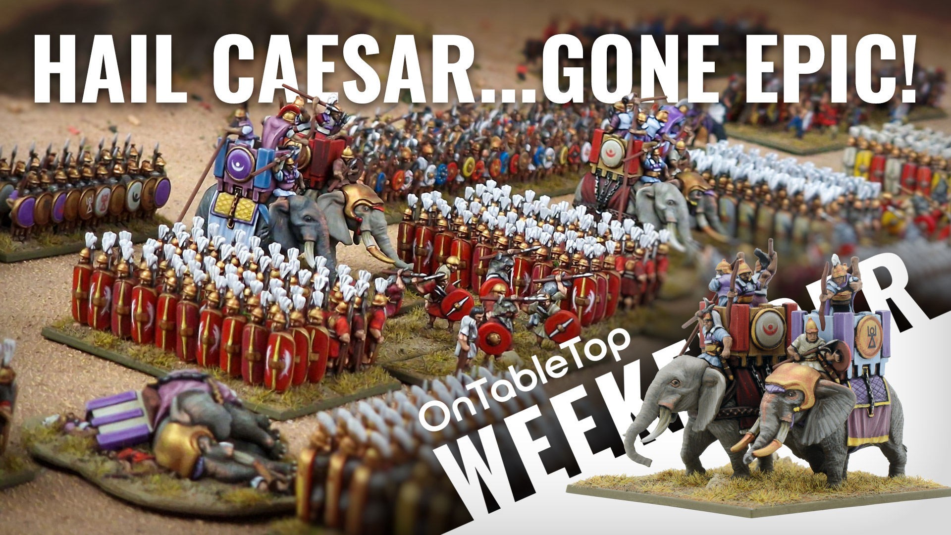 Hail Caesar Epic Battles! Are Warlord Games New Ancient Miniatures A Must Have? #OTTWeekender  OnTableTop  Home of Beasts of War [Video]