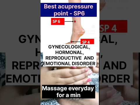 Best acupressure point for gynecological hormonal problems [Video]