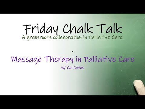 Massage Therapy in Palliative Care [Video]