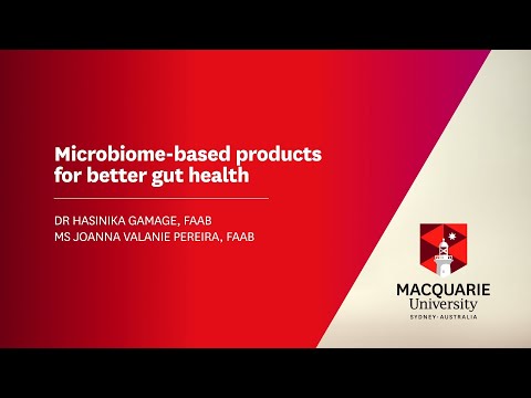 Microbiome-based products for better gut health [Video]