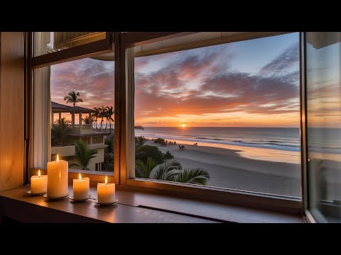 Sound Therapy for Tinnitus: Calming Ocean Waves at Sunset for Tinnitus Relief [Video]