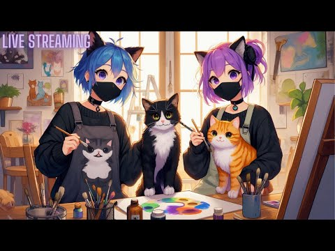 🔴 Palette of Positivity | Unwind and Create in Our Live Art Therapy Stream [Video]