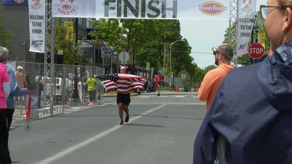 Hogeye marathon runner honors a family’s loved one [Video]