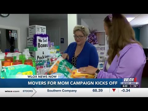 Two Men and a Truck holds Movers for Moms campaign, raising awareness for domestic violence [Video]