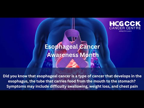 Esophageal Cancer Awareness Month [Video]
