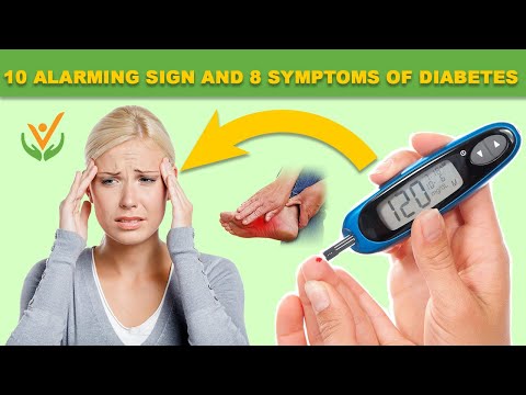 10 Alarming Signs Your Blood Sugar Is High & 8 Diabetes Symptoms [Video]