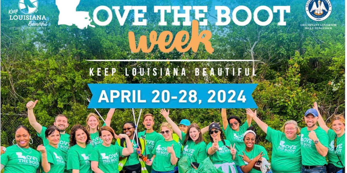 Keep West Monroe Beautiful plans clean-up events for Love the Boot Week [Video]