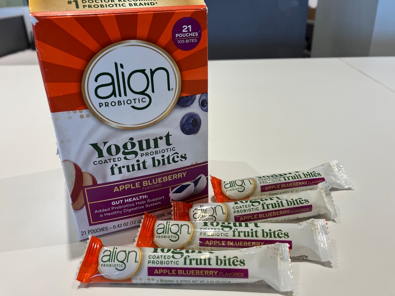 Improve your gut health with Aligns new yogurt-coated probiotic fruit bites [Video]