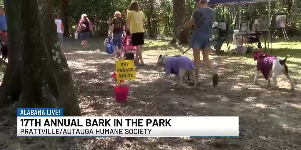 Prattville/Autauga Humane Society hosting 17th annual Bark in the Park [Video]