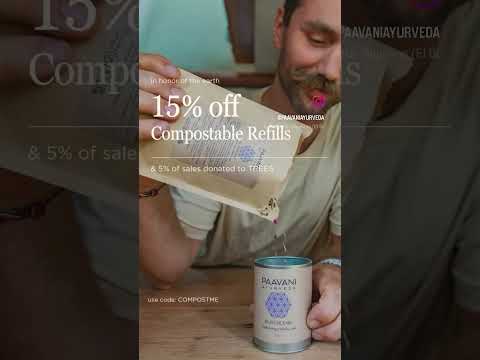 15% off Compostable Refills [Video]