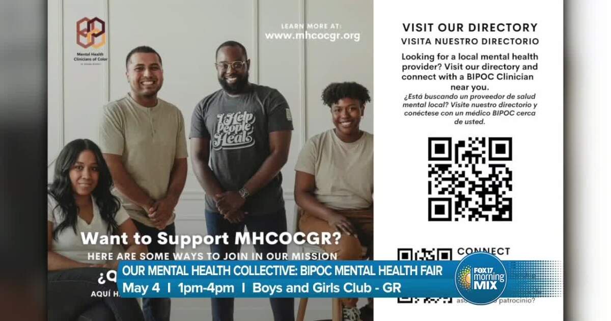 Our Mental Health Collective hosting BIPOC Mental Health Fair on May 4 [Video]