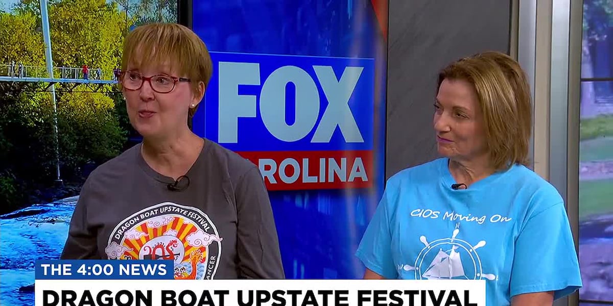 Prisma Health Dragon Boat Upstate Festival helping cancer survivors [Video]