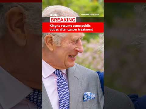King Charles to resume some public duties after cancer treatment. [Video]