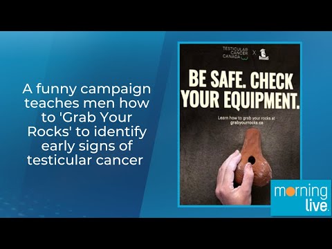 A fun campaign teaches men how to ‘Grab Your Rocks’ to identify early signs of testicular cancer [Video]