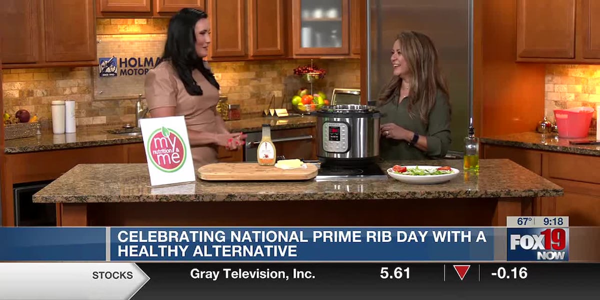 My Nutrition and Me founder celebrates Prime Rib Day with healthy alternative [Video]