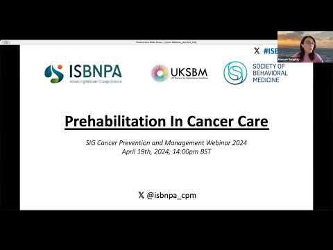 Webinar ISBNPA-UKSBM-SBM SIG Cancer PM, April 2024 [Video]