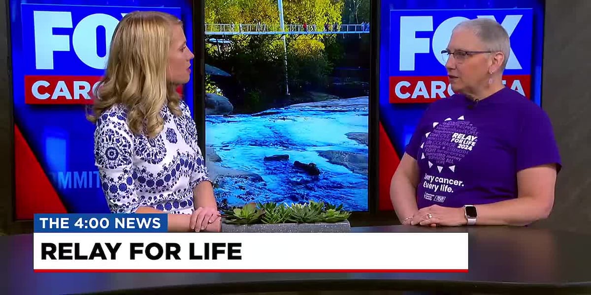 Cancer Survivor talks about Relay for Life in the Upstate [Video]