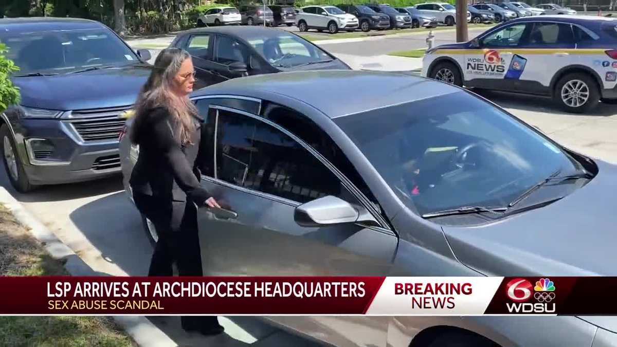 Louisiana State Police Archdiocese search warrant obtained [Video]