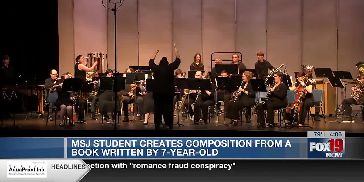 MSJ student created composition from 7-year-old’s book [Video]