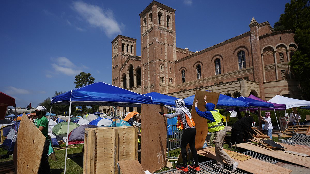 UCLA pro-Palestine encampment sent out request for vegan and gluten-free food and zip ties [Video]