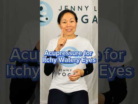Acupressure for Itchy Watery Allergy Eyes [Video]