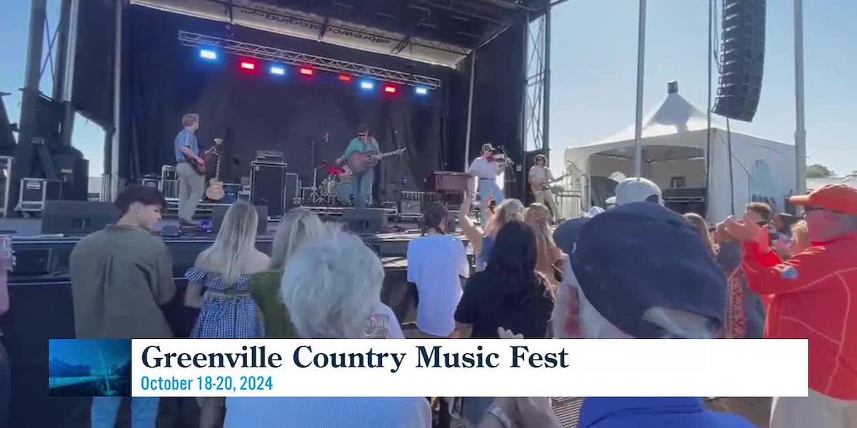 Big names confirmed for Greenville Country Music Fest [Video]
