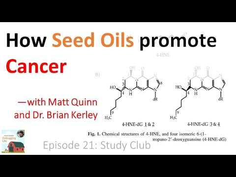 Ep. 21: How Seed Oils Promote Cancer—with Matt Quinn and Dr. Brian Kerley [Video]