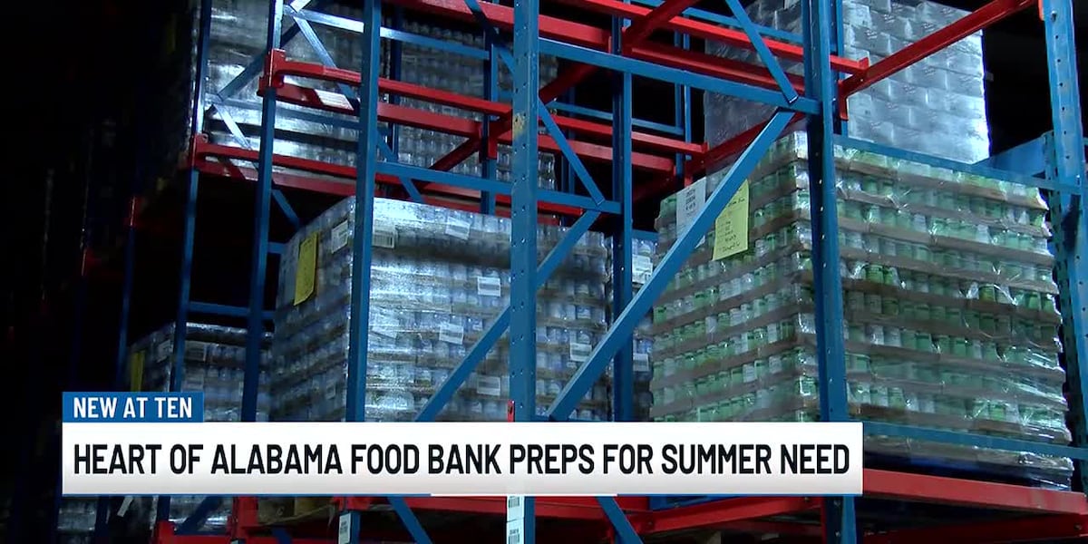 Heart of Alabama Food Bank anticipates increased summer demand [Video]