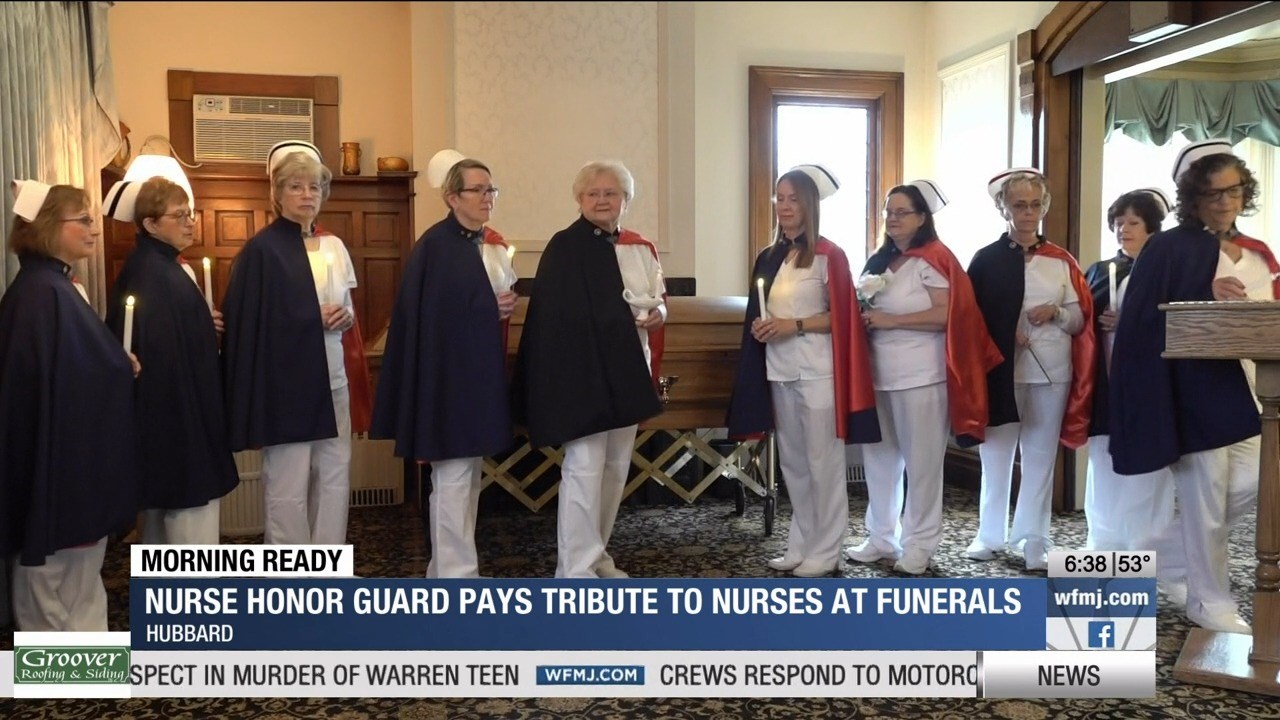 Nurse Honor Guard Pays Tribute to Nurses at Funerals [Video]