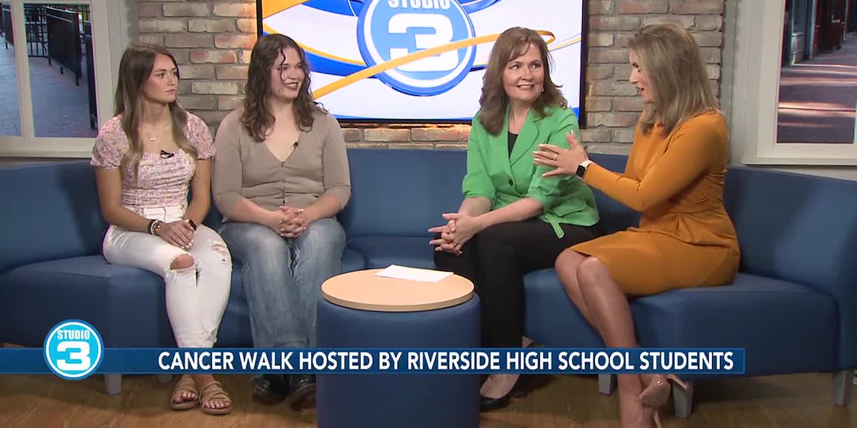 Cancer Walk hosted by Riverside High students [Video]