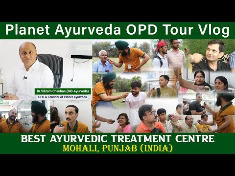 Planet Ayurveda OPD Tour Vlog- Mohali, Punjab (INDIA)| Patients’ Reviews| Ayurvedic Treatment Centre [Video]