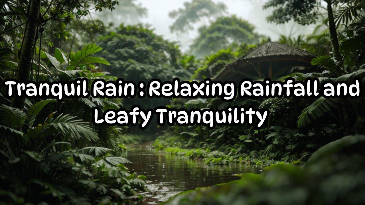 Soothing Rain: Relaxing Music with Serene Images [Video]