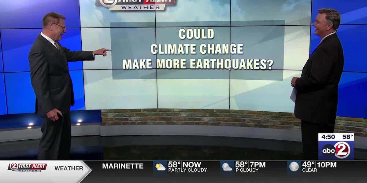 3 BRILLIANT MINUTES: Could climate change contribute to earthquakes? [Video]