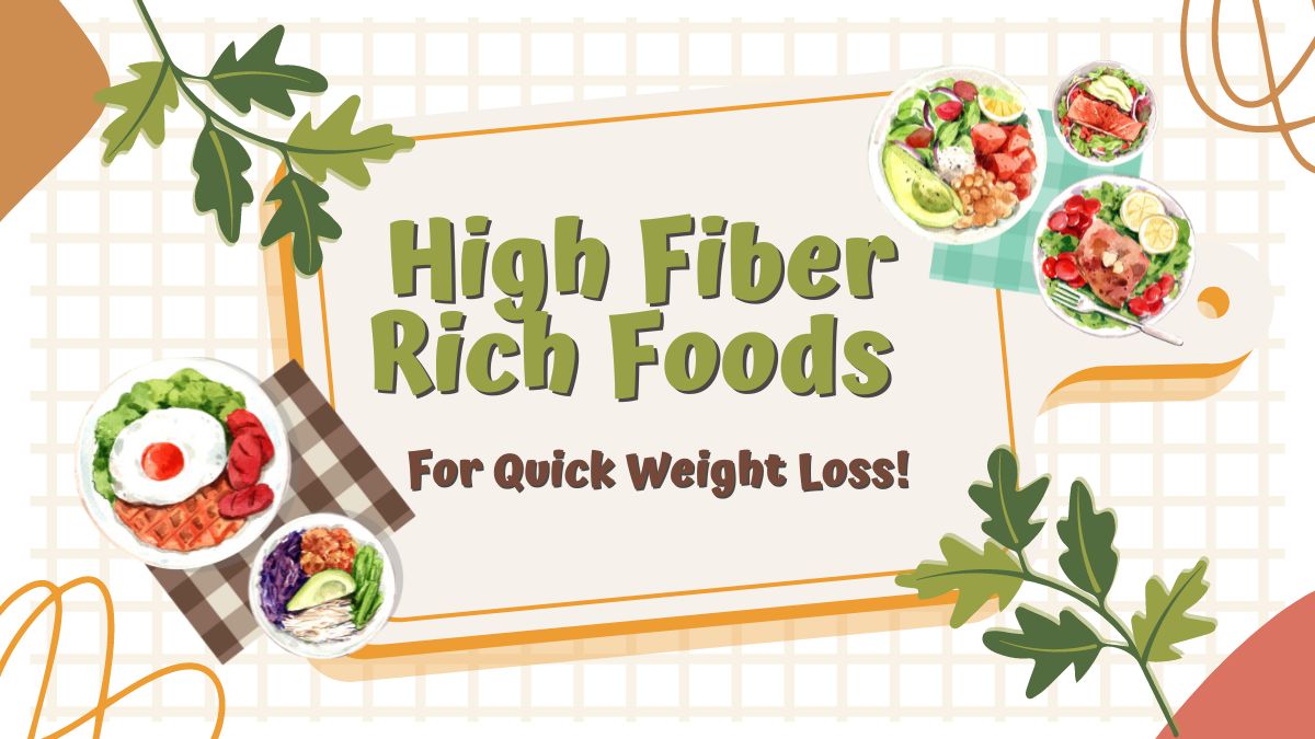 6 High Fiber Rich Foods Which You Must Add To Your Breakfast For Quick Weight Loss [Video]