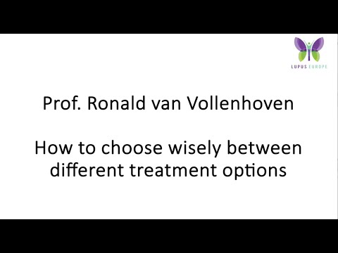 Prof. Ronald van Vollenhoven – How to choose wisely between different treatment options [Video]