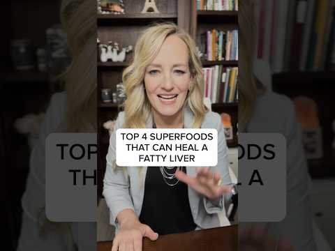 These are the TOP 4 superfoods that can HEAL a fatty liver 👀 [Video]