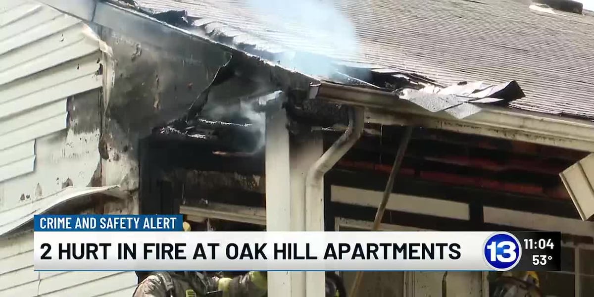 2 injured in Hill Avenue apartment fire Saturday, TFRD says [Video]