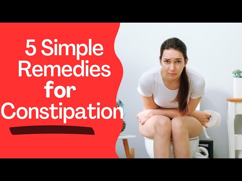 5 Natural Remedies For Constipation [Video]