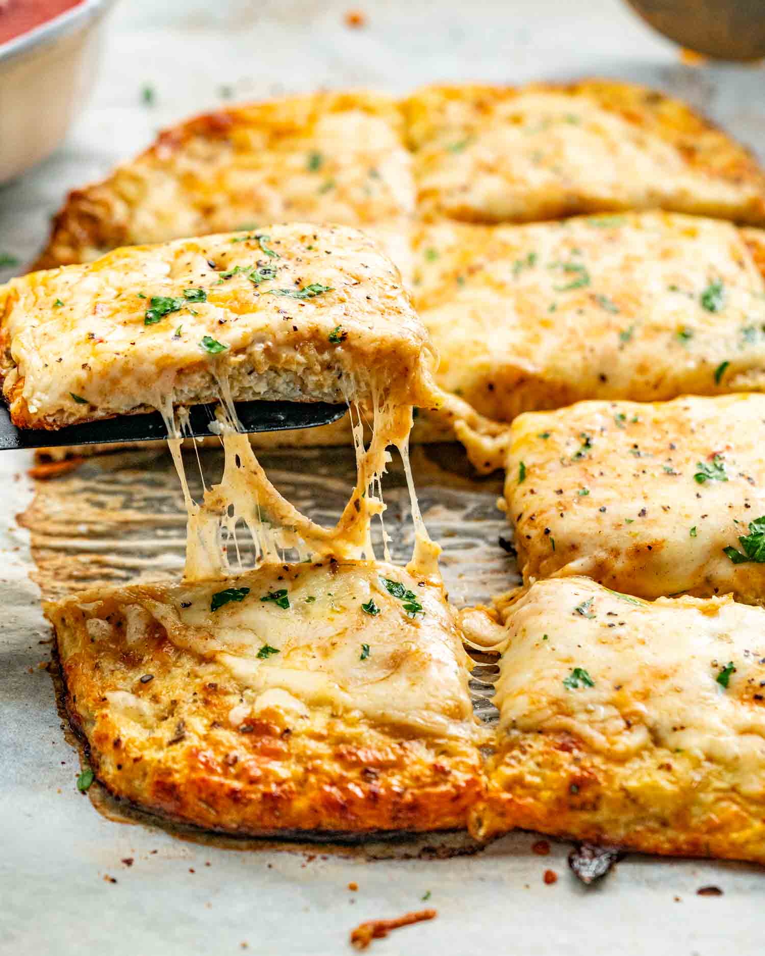 Cheesy Cauliflower Breadsticks – Jo Cooks [Video]