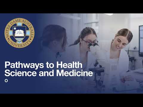 Pathways to Health Science and Medicine Information Session – 6 June 2024 | Notre Dame Uni [Video]