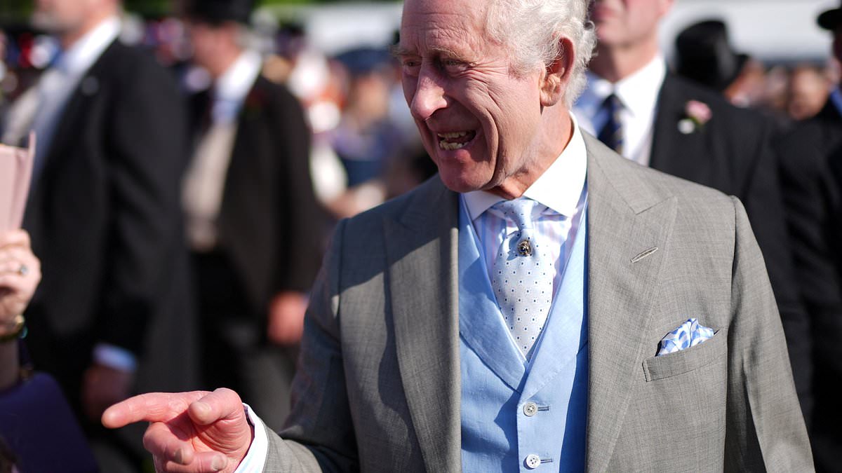 King Charles ‘listened to none of the advice’ he received about limiting his time and ‘shaking less hands’ at the first garden party of the year – and was ‘glad-handing as many people as he could’ – Rebecca English tells PALACE CONFIDENTIAL [Video]