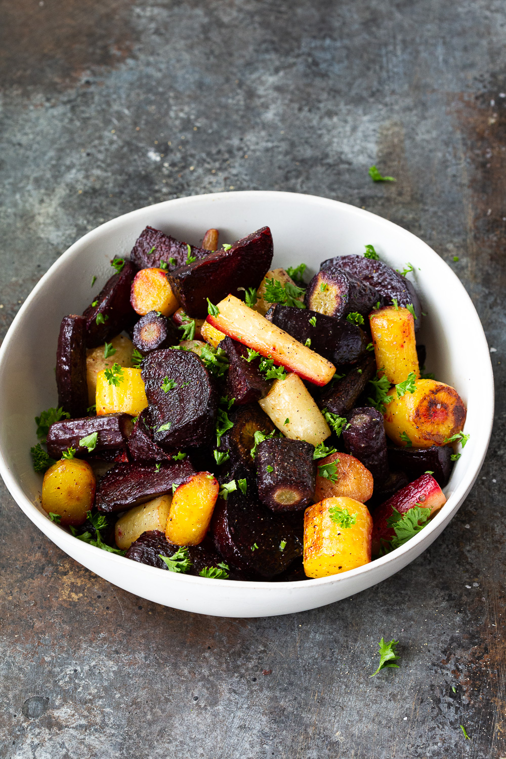 Oven Roasted Carrots and Beets [Video]